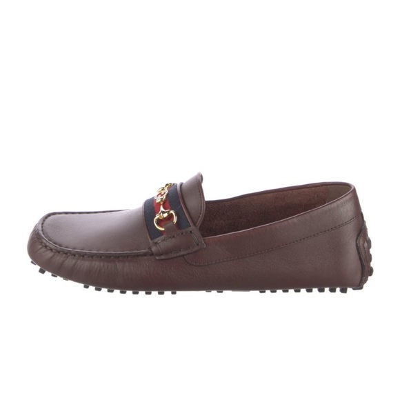 Gucci leather loafers - Picture 1 of 5